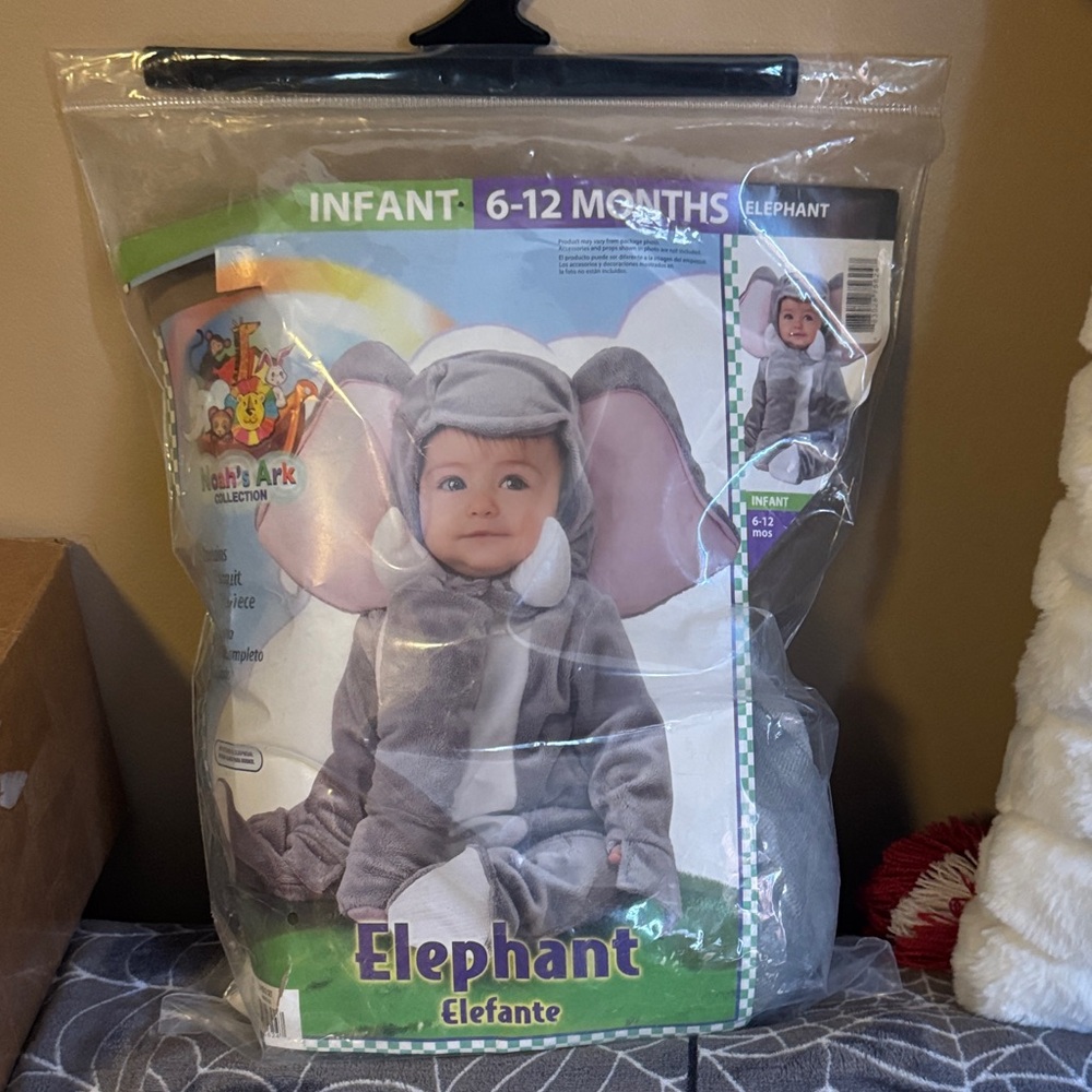 Rubie's Gray and White Elephant Costume